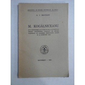     M.  KOGALNICEANU  -  G. I  BRATIANU  -  Bucuresti, 1944 